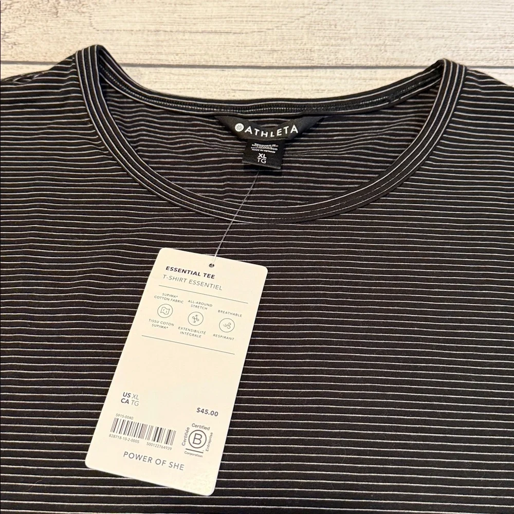 Women’s ATHLETA Essential Tee Short Sleeve size XL - Picture 7 of 14